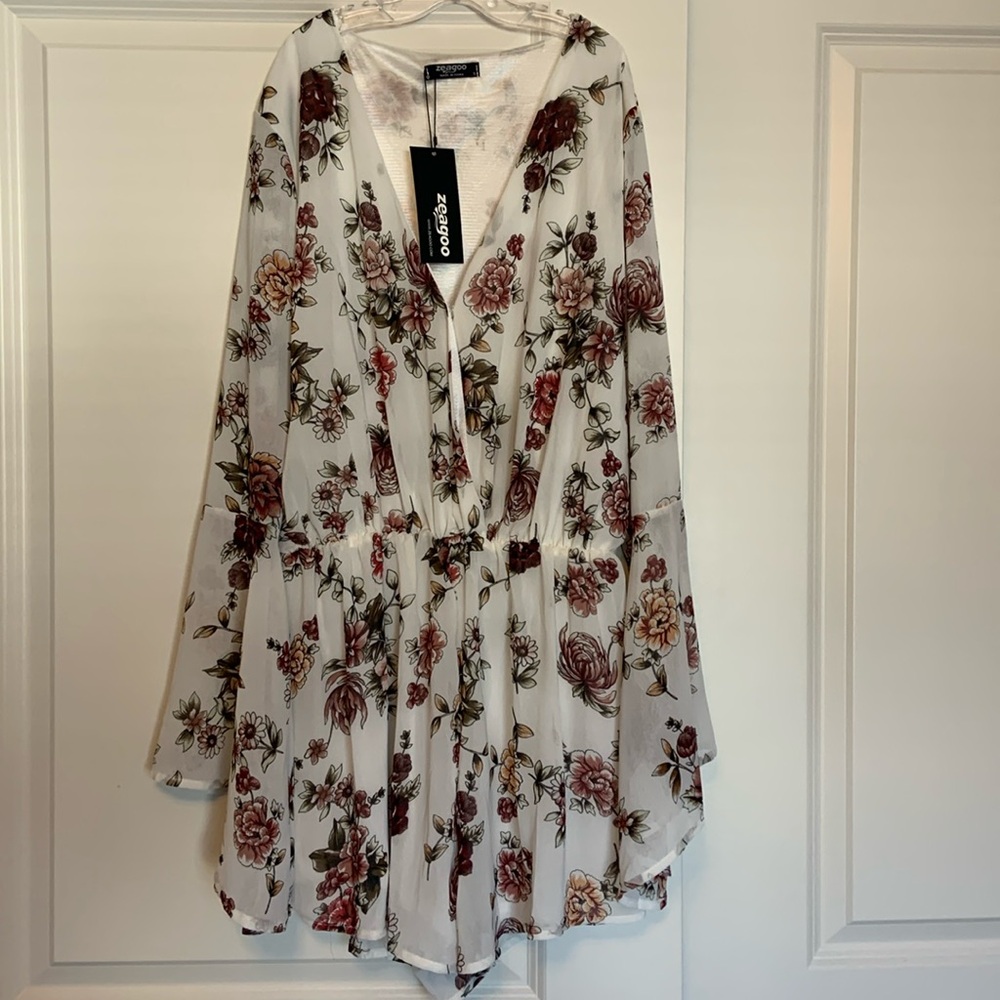 NWT Floral Romper